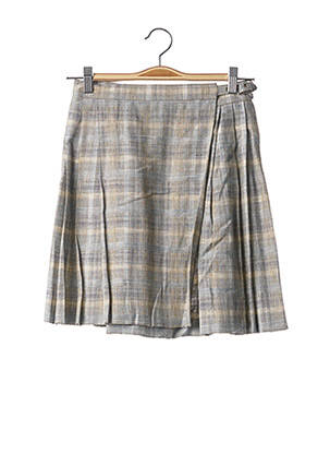 Jupe courte coupe évasée bleu TEENFLO femme