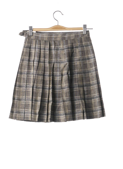 Jupe courte coupe évasée bleu TEENFLO femme