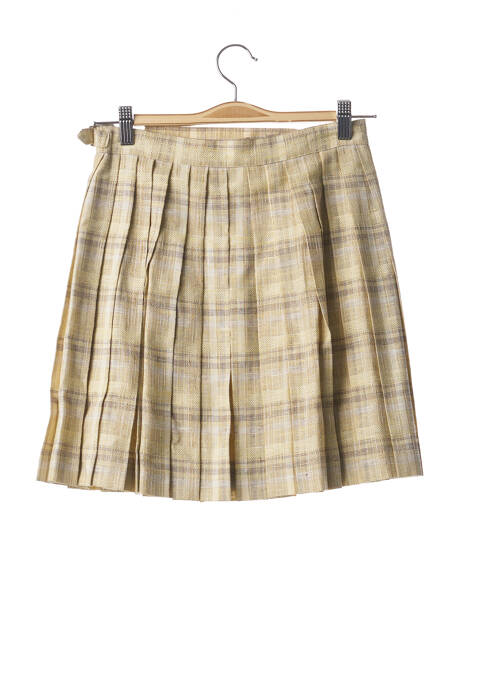 Jupe courte jaune TEENFLO femme