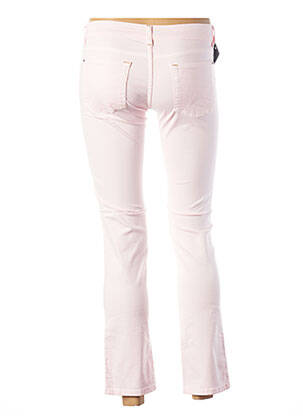 Jeans bootcut sélection denim taille basse rose TEENFLO femme