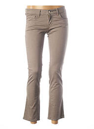 Jeans bootcut sélection denim taille basse gris TEENFLO femme