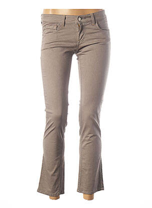 Jeans bootcut sélection denim taille basse gris TEENFLO femme