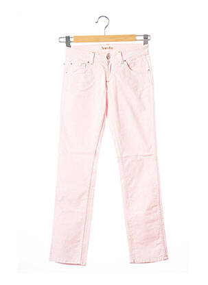 Jeans bootcut sélection denim taille basse rose TEENFLO femme