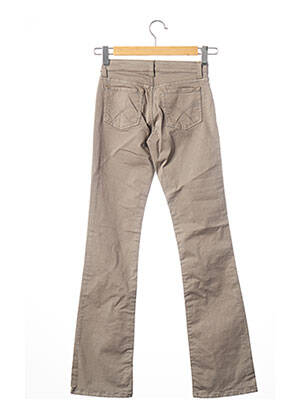 Jeans bootcut pattes d'éléphant taille basse gris TEENFLO femme