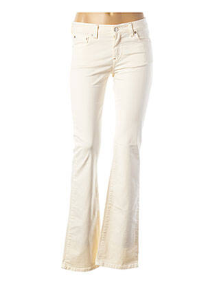 Jeans bootcut blanc TEENFLO pour femme