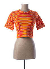 T-shirt orange TEENFLO pour femme seconde vue