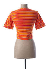 T-shirt orange TEENFLO pour femme seconde vue