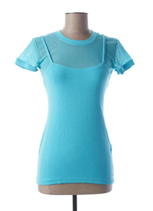 T-shirt bleu TEENFLO pour femme