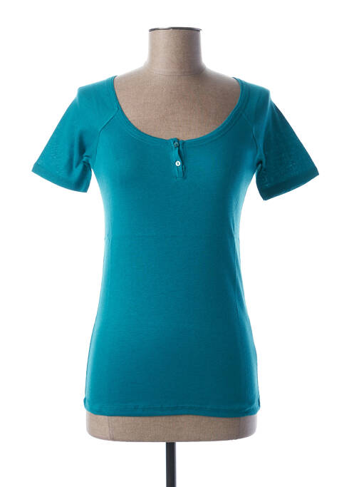 T-shirt bleu TEENFLO pour femme
