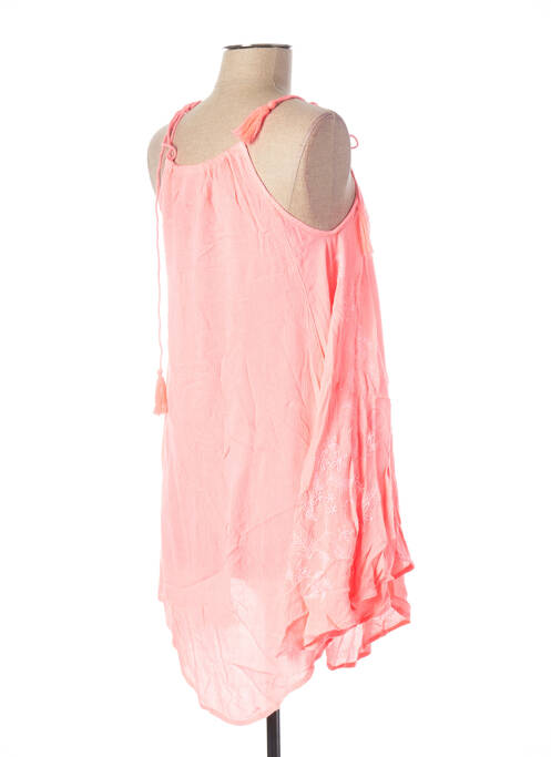 Tunique sans manche coupe fluide rose O'NEILL femme