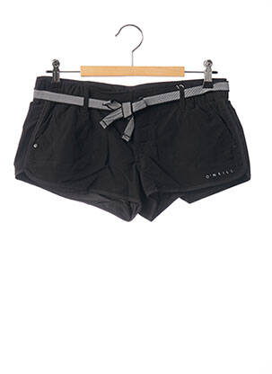 Short coupe droite noir O'NEILL femme