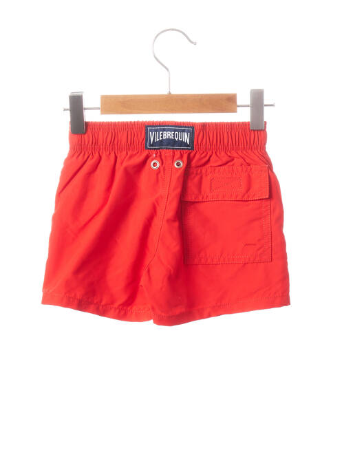 Short de bain rouge VILEBREQUIN pour garçon