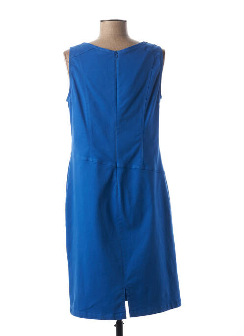 Robe mi-longue sans manche sans manche bleu PAUSE CAFE femme