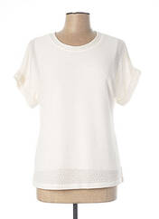 T-shirt blanc MERI & ESCA pour femme seconde vue