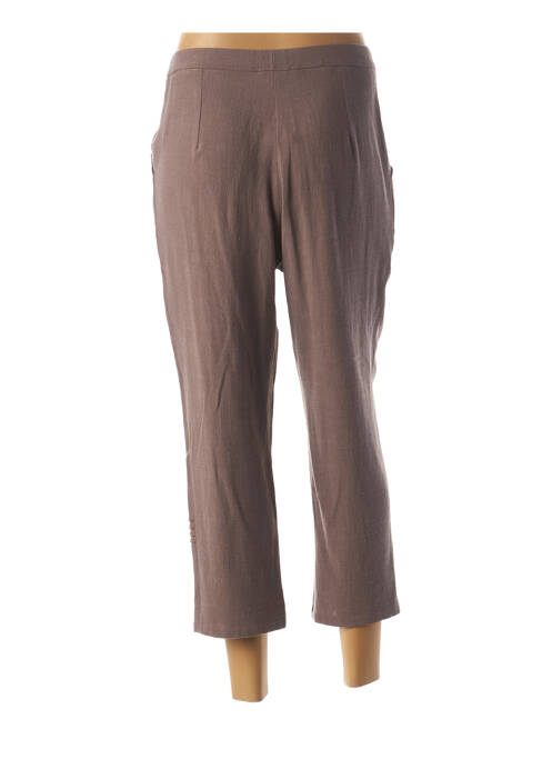 Pantacourt marron GUY DUBOUIS pour femme