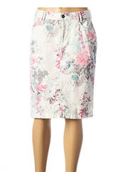 Jupe mi-longue beige GUY DUBOUIS pour femme seconde vue