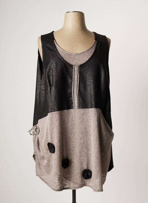 Robe courte noir JEAN MARC PHILIPPE pour femme