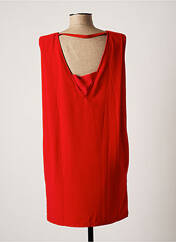 Robe courte rouge ORFEO pour femme seconde vue