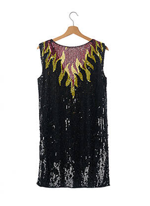 Robe courte sans manche sans manche noir SANS MARQUE femme