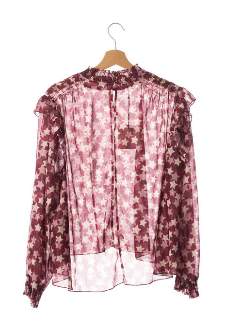 Blouse rouge LUMINA pour femme