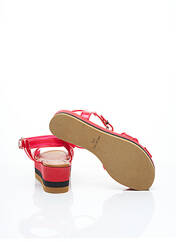 Sandales/Nu pieds rouge FENDI pour femme seconde vue
