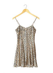 Robe courte beige STOCKHOLM ATELIER pour femme seconde vue