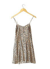 Robe courte beige STOCKHOLM ATELIER pour femme seconde vue