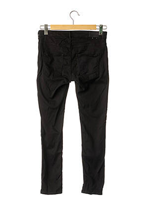 Pantalon slim taille basse taille basse noir REIKO femme