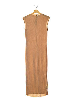 Robe longue marron NA-KD pour femme
