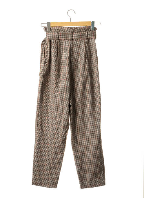 Pantalon 7/8 noir MANGO pour femme