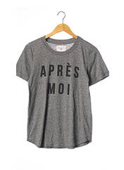 T-shirt gris SOL ANGELES pour femme seconde vue