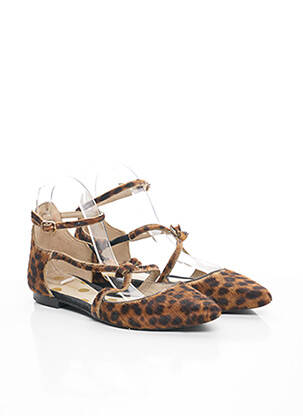 Ballerines talon plat jusqu'à 3cm marron BODEN femme