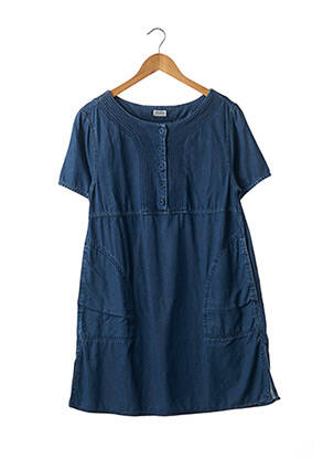 Robe courte manches courtes manches courtes bleu ACNE STUDIOS femme