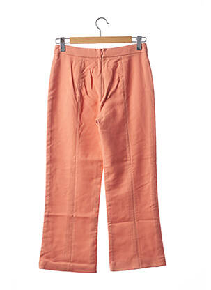 Pantalon large coupe large taille basse orange GIORGIO femme