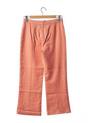 Pantalon large orange GIORGIO pour femme seconde vue