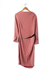 Robe mi-longue rose CLIPS pour femme seconde vue