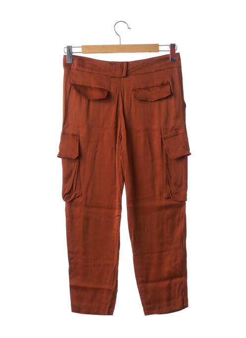 Pantalon cargo marron 8PM pour femme