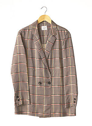 Blazer manches longues marron ALYSI femme