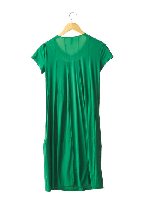 Robe mi-longue vert INDIES pour femme