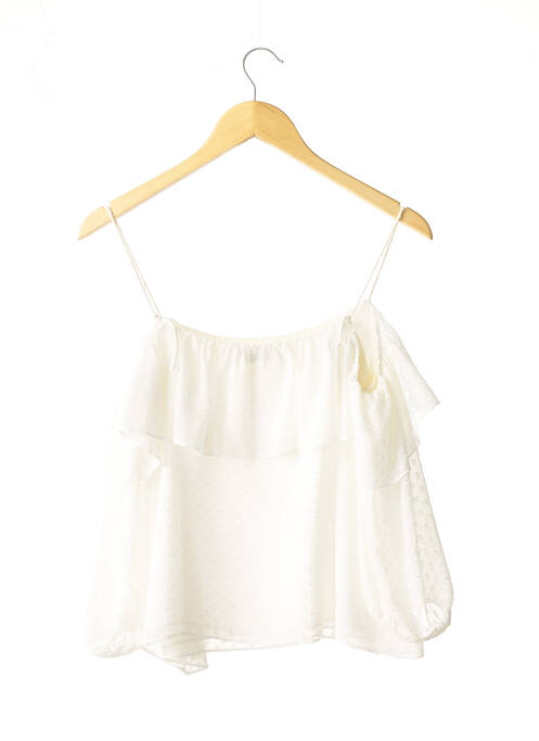 Top blanc SAMSOE & SAMSOE pour femme