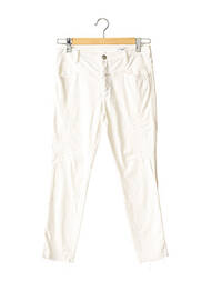 Pantalon slim taille normale taille normale blanc CLOSED femme
