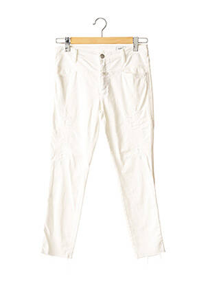 Pantalon slim taille normale taille normale blanc CLOSED femme