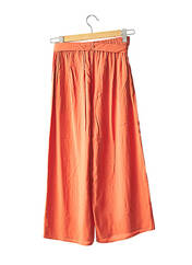 Pantalon large orange MARIE-SIXTINE pour femme seconde vue