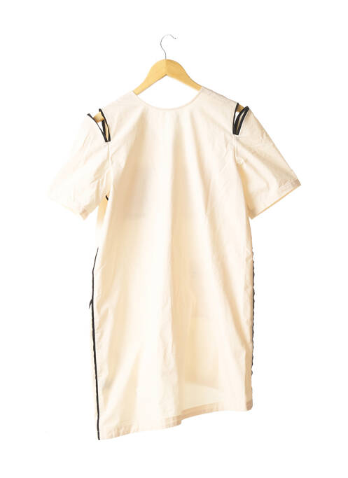 Robe mi-longue beige ANNO MUNDI pour femme