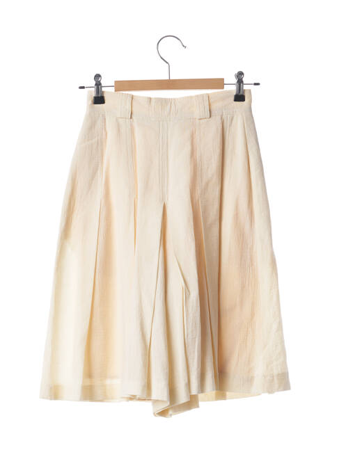 Jupe mi-longue beige GEORGES RECH pour femme