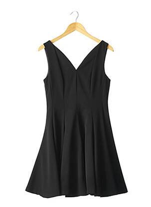 Robe mi-longue sans manche sans manche noir MOLLY BRACKEN femme
