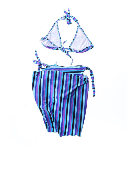 Maillot de bain 2 pièces bleu VERY ZEN pour femme