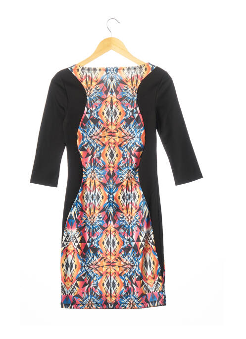 Robe mi-longue noir SUITE BLANCO pour femme