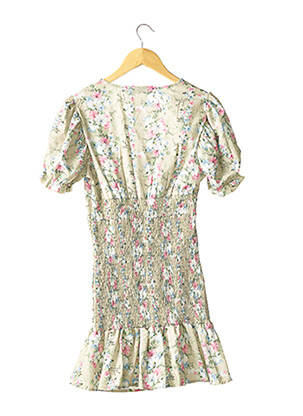 Robe courte coupe cintrée vert NASTY GAL femme