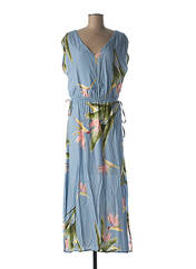 Robe longue bleu LA FEE MARABOUTEE pour femme seconde vue